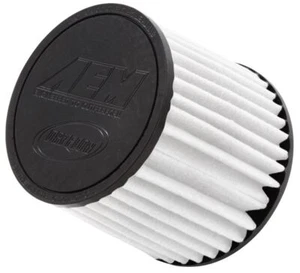 AEM-21-2110BF AEM AIR FILTER; 3-1/4"FLG, 6"B, 5-1/8"T, 5-1/4"H; WHITE - Picture 1 of 1