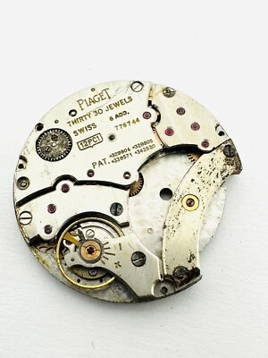Piaget Ultra Thin Automatic 12PC1 Movement For Spares/Repairs Or For Parts Only. - Image 1 of 4