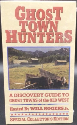GHOST TOWN HUNTERS VHS Guide To Old West Ghost Towns NEW SEALED Fast Free Ship! - Image 1 of 2