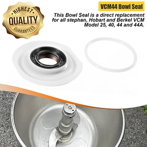 VCM 40/44/25 Bowl Seal - for Berkel Stephan Hobart Cutter Mixers, Replace #0180 - Picture 1 of 8