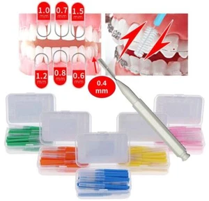 Brosse Brossettes dentaire interdentaire nettoyage orthodontique 30 pièces/lot - Imagen 1 de 7