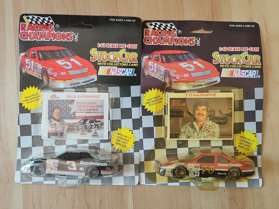 #3 Dale Earnhardt 1992 GM Goodwrench 5 Time Champ Racing Champions Yellow 1 43