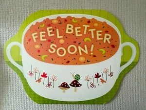 Hallmark Feel Better Soon Greeting Card Giant Card 16x11" (A13)NEW - Picture 1 of 5