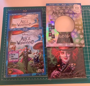 Alice in Wonderland (Blu-ray, 2010, Best Buy Exclusive) 6 Cards Rare