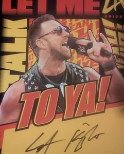 LA Knight Signed Original 11X14 Photo Print WWE - Picture 1 of 1