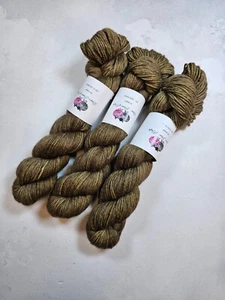 Baby Alpaca yarn, DK weight, 100 g, SWAMP - Picture 1 of 10