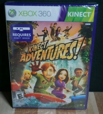 Kinect Adventures (Microsoft Xbox 360, 2010) Brand New SEALED - Image 1 of 4