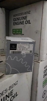 Kit de cambio de aceite de motor Mercedes Benz A 270 180 01 09 C Clase E CLA *NUEVO* en caja Foto 1 de 2