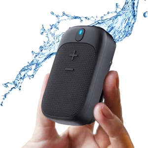 EXORUX Wearable Waterproof Mini Bluetooth Speaker Magnetic Clip-On Built-in Mic - Picture 1 of 9