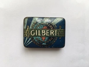 VINTAGE GILBERT THE WORLDS BEST MUSIC GRAMMOPHONE NADELN ZINN um 1920-30 - Bild 1 von 5