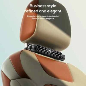Car Seat Fan With Strong Wind Low Noise Adjustable Speeds Interior Cooling New - Picture 1 of 7