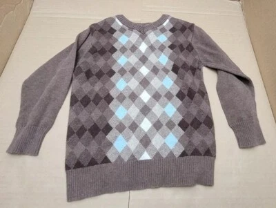 Коричневый свитер для мальчиков детский размер 4t бриллианты - Изображение 1 из 4