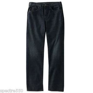Pantalones de mezclilla para hombre CHAPS calce recto pierna recta 5 bolsillos tintados auténticos lavados nuevos con etiquetas - Imagen 1 de 18