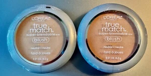 Lot 0f 2- L'OREAL TRUE MATCH Super Blendable Neutral "Sweet Ginger" Blush - Picture 1 of 1