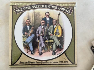 ROBERT CRUMB LP COVER ART: Five Days Married & Other Laments (GREEK) - Picture 1 of 2