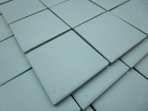 Vintage SUN TILE Porcelain 2" Mosaic Tile NOS Blue Mid Century MCM 1950's Cover