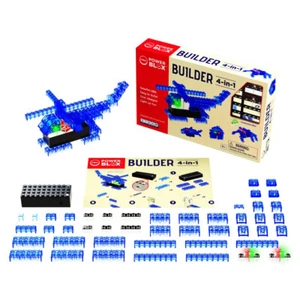 E-Blox Power Blox Builder 4-in-1 LED Leuchtbausteine Set Vorbau Spielzeug - Bild 1 von 7