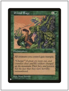 1x Primal Rage, Mystery Booster 2 / The List, MTG Magic NM - Picture 1 of 1