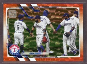 2021 Topps Orange FOIL Parallel 139/299 Texas Rangers TC #283 - Picture 1 of 1