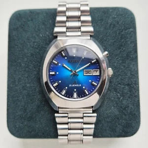 Vtg ORIENT chronoAce KW EM2V-CO CA Jaguar focus  serviced NOS Crystal - Picture 1 of 13