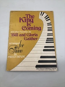 Piano Sheet Music - The King Is Coming and other Favorites Bill Gloria Gaither - Picture 1 of 6