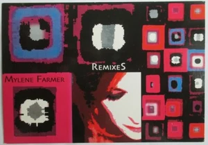 MYLÈNE FARMER - CARTE POSTALE OFFICIELLE PROMO "REMIXES" - Picture 1 of 2