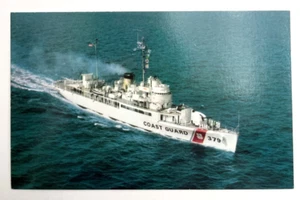 Vintage USCGC Coast Guard UNIMAK (WTR-379) Training Ship Postcard - Picture 1 of 2