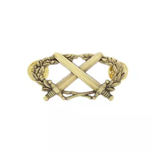 INSIGNE BMPE BREVET MILITAIRE PROFESSIONNEL ELEMENTAIRE BRONZE ATTACHE 2 PIN'S - Picture 1 of 1