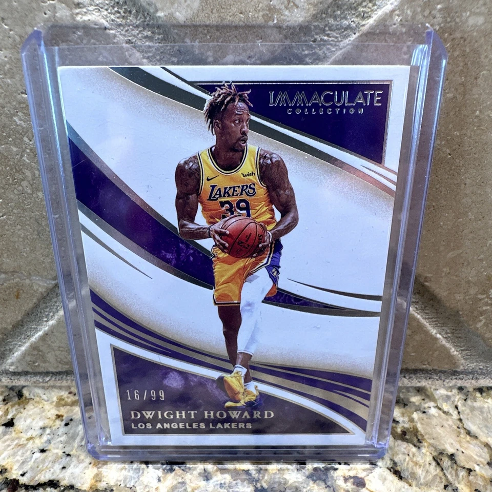 2019-20 Panini Immaculate /99 Dwight Howard #65 - Image 1 of 2