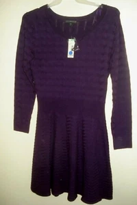 Damas Plus Vestido Suéter Covington Talla 3X Ciruela Nuevo con Etiquetas - Imagen 1 de 2