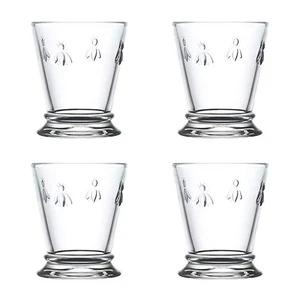 La Rochere Glassware Bee Goblet - Set 4 - Drinking Glass - 260ml - Picture 1 of 5