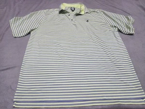 Footjoy Mens Golf Polo Striped Size XL - Picture 1 of 4