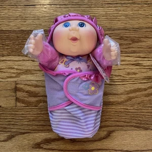 Cabbage Patch Kids Official, Newborn Baby Doll Girl - Comes with Swaddle Blanket - Picture 1 of 4