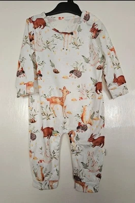 New - Long Sleeve Animal Romper , 12-18months - Image 1 of 4