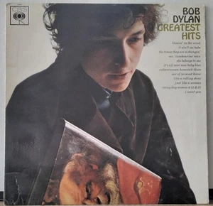 BOB DYLAN Greatest Hits CBS 62847 UK 1966 Stereo 1st Ed Folk LP - Picture 1 of 4