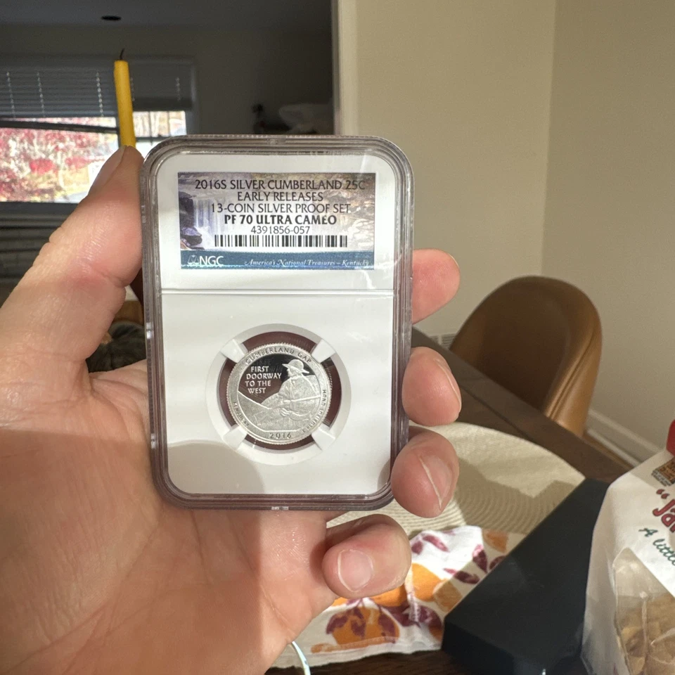 2016-S Silver Cumberland NGC PF70 Ultra Cameo Early Releases - 13 PC PROOF SET - Image 1 of 2