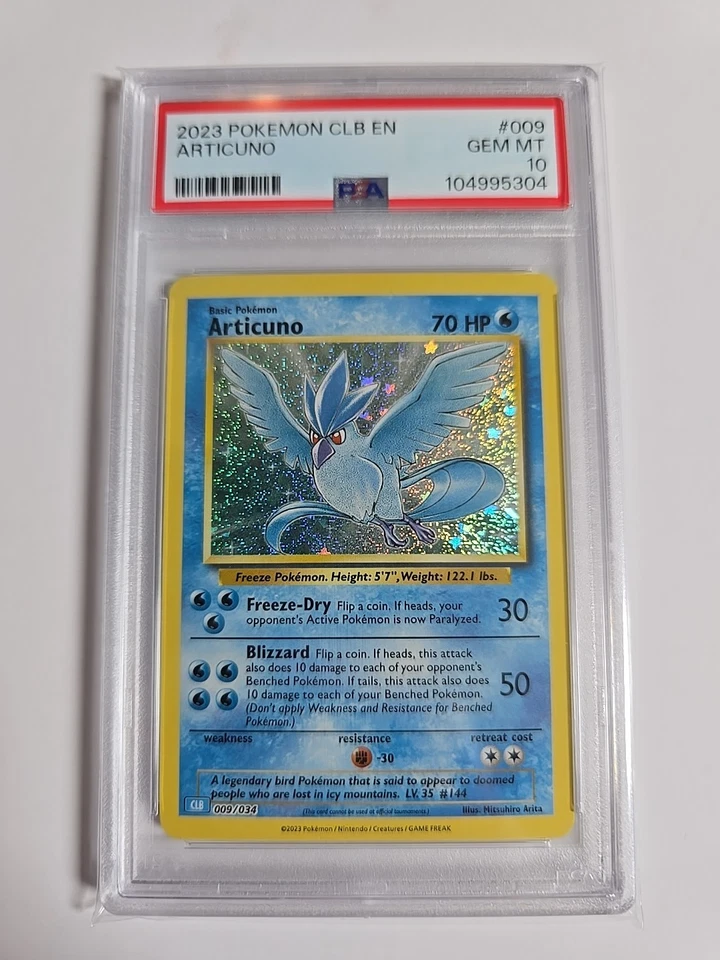 Articuno 009/034 Trading Card Game Classic Holo - Image 1 of 2
