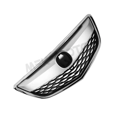 Front Bumper Grile For 2014 2015 2016 Acura MDX 4DR Chrome Moulding Trim Foto 1 de 4