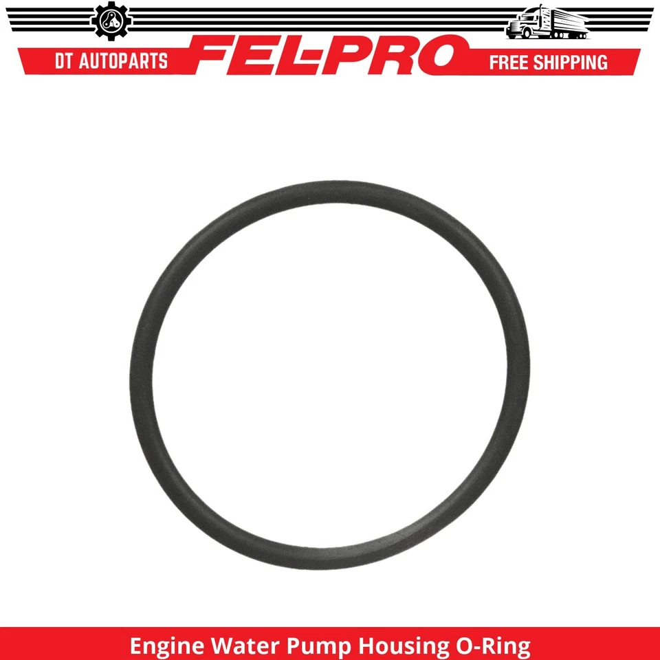 For 1981-1982 Plymouth TC3 2.2L L4 Engine Water Pump Housing O-Ring Fel-Pro - Image 1 of 1