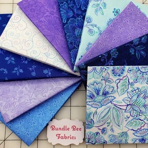 INDIGO GARDEN ~ ATEMPORAL Fat Quarter paquete de (10) acolchado nuevo 100 % algodón - Imagen 1 de 4