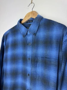 Pendleton Thomas Kay Blue Checked Shirt – Size XL - Picture 1 of 10