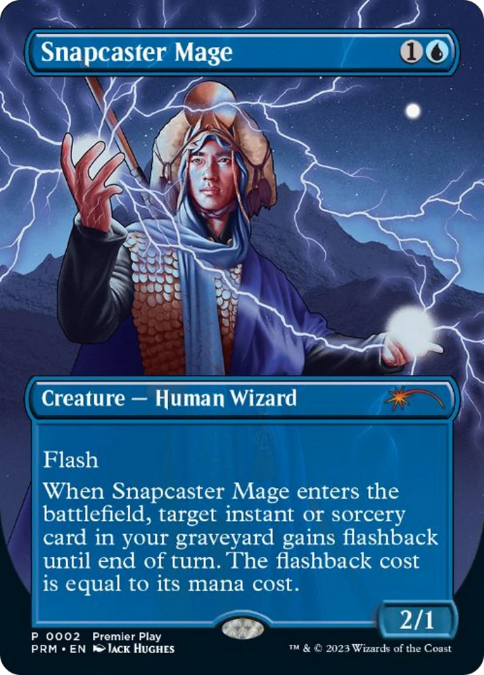 Snapcaster Mage (Borderless Alternate Art) Regional Championship Qualifiers 2023 - Image 1 of 1