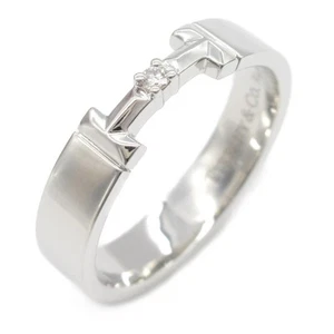 TIFFANY & CO T True Ring 1P Diamante 18KWG Oro Blanco Usado Mujeres EE. UU. T... - Imagen 1 de 7