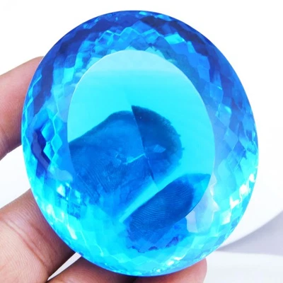 784.40 ct Natural Cobalt Blue Spinel Oval Cut Certified Loose Gemstone - Image 1 of 4