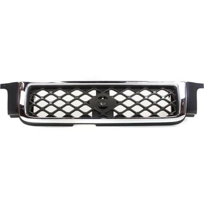 New For 1999-2001 Grille Front Chrome Fits Nissan Pathfinder Plastic NI1200188 — 第 1/4 张图片