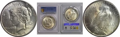 1928-S Peace Dollar   PCGS MS-64 - Image 1 of 3
