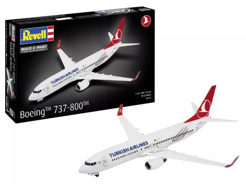 REVELL Boeing 737-800 "Turkish Airlines" - 1/144 - REVELL 03772 - Photo 1/1