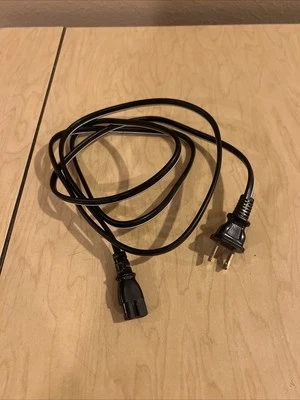 Kawasaki KDK-F KS-18W KP-10W 125V 2-Prong Power Cord Vintage Sony Panasonic - Image 1 of 3