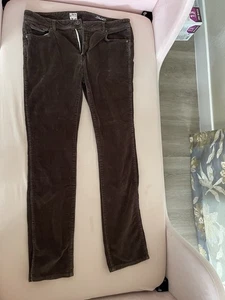 corduroy Pants Jeans Brown Men 36 Waist, Length 34 - Picture 1 of 3