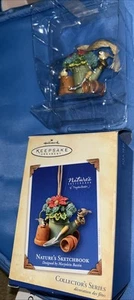 Hallmark Keepsake Nature’s Sketchbook Marjolein Bastin Chickadees Christmas 2004 - Picture 1 of 5